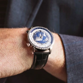 AGELOCER Realaus Pasaulio Laiko Laikrodžiai Automatinis Mechaninis laikrodis atsparus Vandeniui Automatinis Laikrodžiai relogio masculino