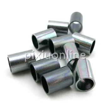 10vnt J057 Mikro Aliuminio Vamzdžio ID 3.2 mm Ilgio, 4 mm Veleno Įvorė Korpuso Vamzdis 
