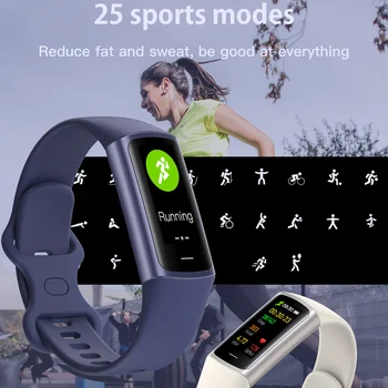 2023 Sporto Smart Apyrankę Fitness Tracker Žmogui Moterų Juosta atspari Vandeniui Prijungti Tracker Smartwatch už Xiaomi/Huawei Karšto Naujas Nuotrauka 2