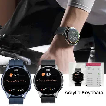 Naujas Vyrų Smart Žiūrėti Vandeniui Sporto Apyrankės Fitneso Skambinkite Stebėti Apyrankės Įkrovimo Lygis USB Širdies Smart Smartwatch H7P6